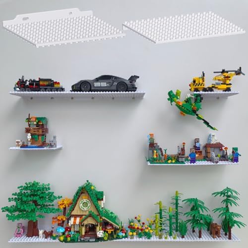 12 Pack Mini Wall Display Shelves by Unknown