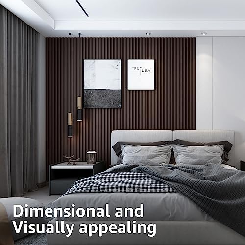 Art3d 96 x 6 Inch WPC Wood Diffuser Slat Wall Panel - Image 5