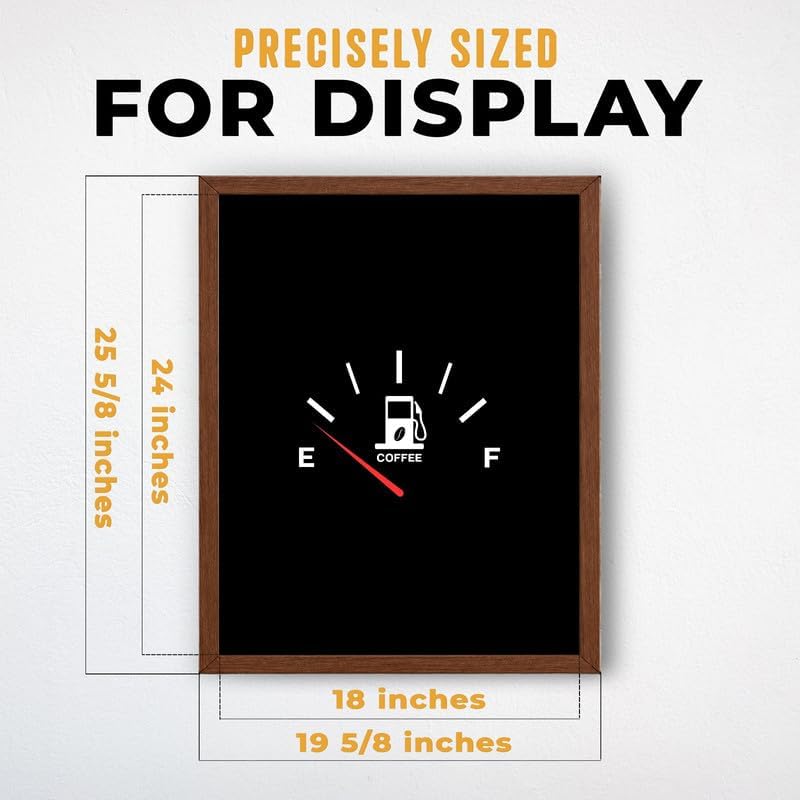 InkFlow Posters Coffee Gauge Canvas Poster - Image 3