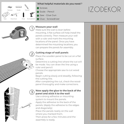 IZODEKOR 3D Wood Wall Panels - Image 5
