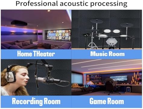 1 Pack Egg Crate Foam Sound Proof Foam Panels - Image 6