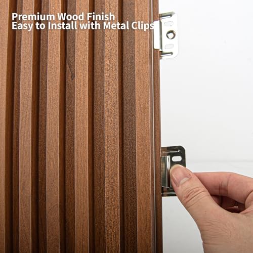 Art3dwallpanels Wood Panels for Wall, 8 Pack Thick Slat Panel - Image 5
