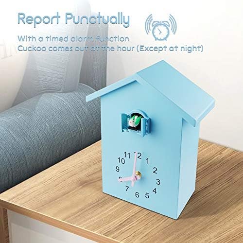 KEYPOWER Cuckoo Clock Cuckoo Wall Clock, Cuckoo Bird Voices Call, Design Clock - Image 4