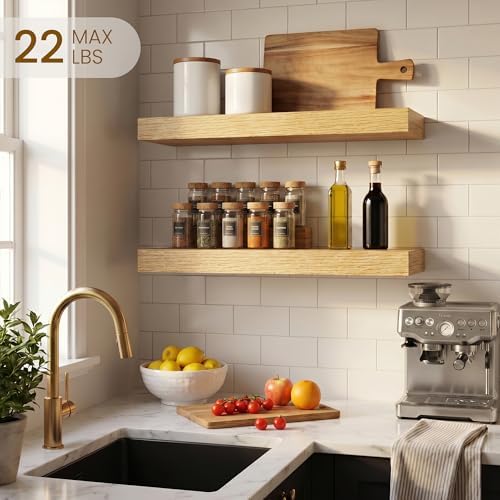 Dreamland Floating Shelves, Wall Mounted Shelves - Image 4