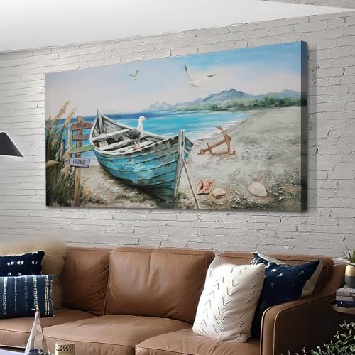 Anolyfi Nautical Wall Art Decor Coastal Artwork by Anolyfi