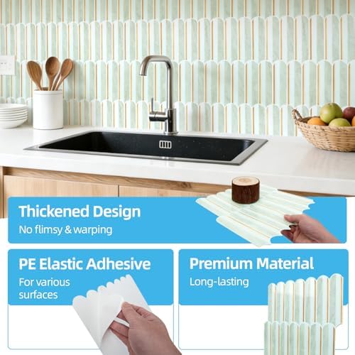 Art3d Arrowhead Design Peel and Stick Backsplash - Image 6