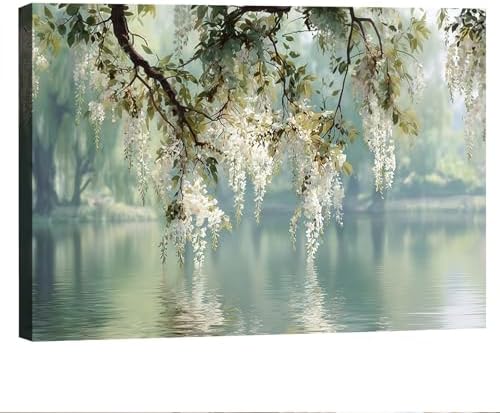 Serene Landscape Canvas Wall Art by Unknown