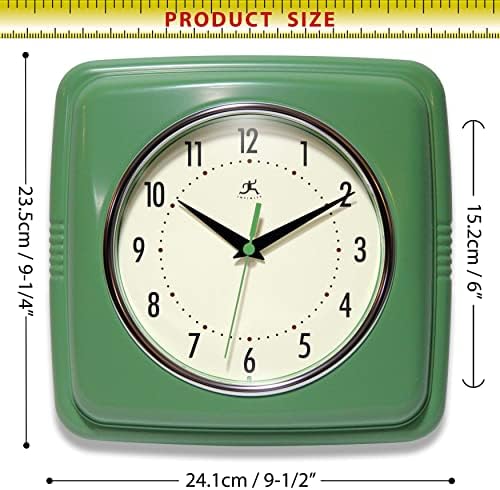 Infinity Instruments Retro Wall Clock - Image 4