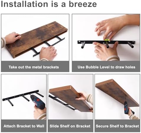 Fixwal Floating Wall Shelves for Decor - Image 7