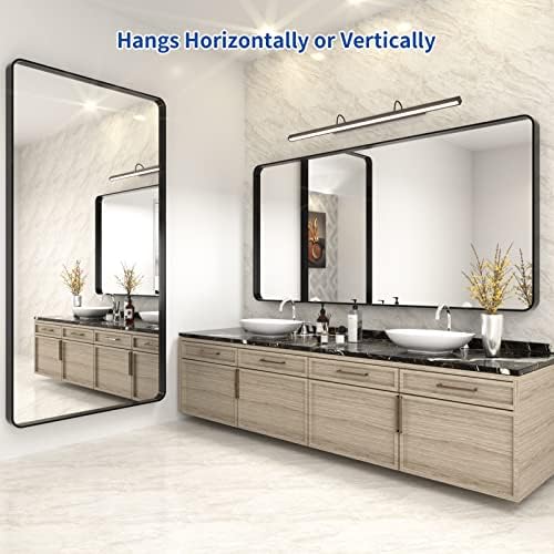 WEER Black Bathroom Vanity Mirror 72X36 Inch - Image 5