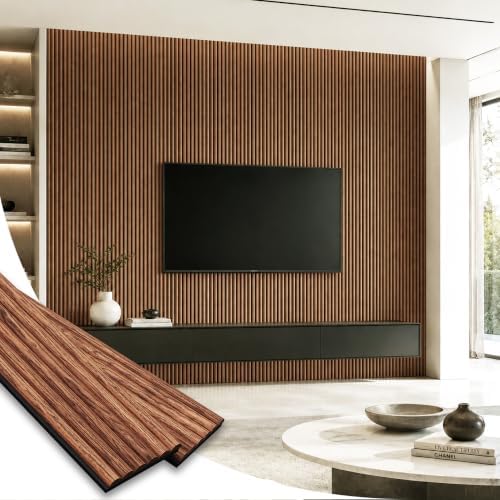 SMARTSTANDARD Wood Fluted Acoustic Wall Panels by SMARTSTANDARD