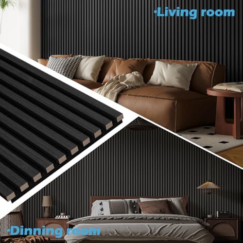 Art3d 3D Fluted Soundproof Wood Textured Slat Wall Panel - Image 3