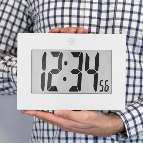 MARATHON Commercial Grade 9-Inch Large Digital Wall Clock - Image 2