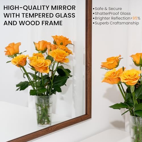 24"x32" Arch Wall Mirror for Wall, Wall Mounted Vanity Mirror for Bedroom - Image 7