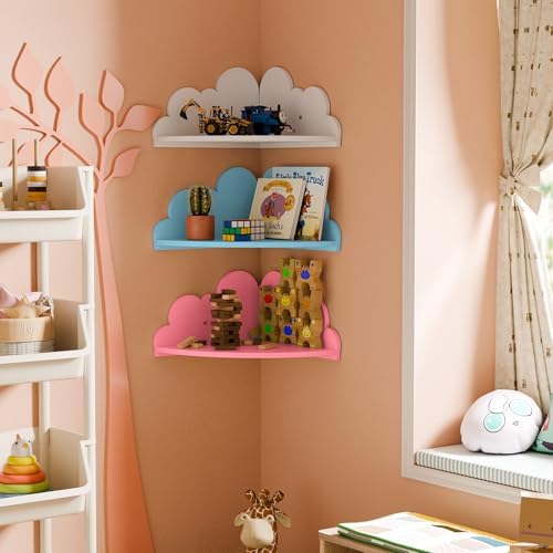 Cloud Floating Corner Shelves - Image 4