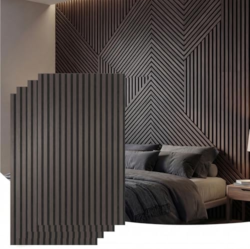 Decorative Acoustic Wall Panels Set of 4, 47.2x23.6inch by Schliersee