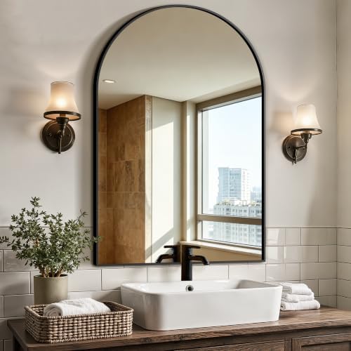 Arched Bathroom Vanity Mirror for Over Sink by LawadaMirror