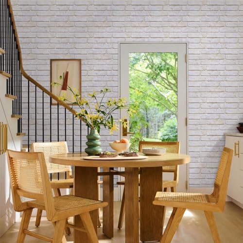 COMSTICKC 3D Faux Brick Peel and Stick Wall Stickers, Ultra-Light - Image 6