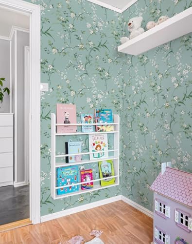 Peel and Stick Wallpaper Farmhouse Wild Floral Peel and Stick Wall Paper French - Image 4
