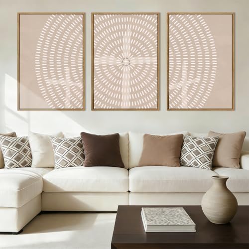 Christian Framed Canvas Wall Art Modern Jesus Wall Decor Abstract Wall Art Set - Image 5