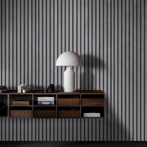 myforHD Wallpaper Peel and Stick Wood Grating Stripe Self-Adhesive Wallpaper - Image 6