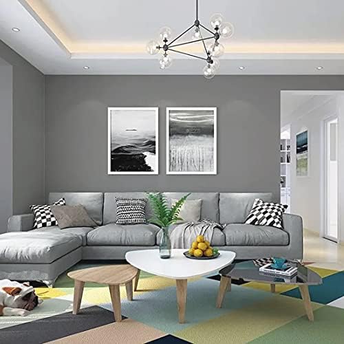 15.7"x197" Grey Peel and Stick Wallpaper Solid Grey Peel and Stick Wallpaper - Image 6