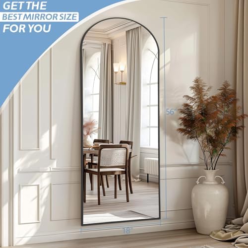 MirrMuse 56"x18" Arched Full Length Mirror - Image 3