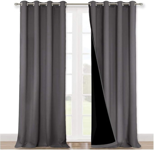 NICETOWN Total Shade Curtains and Draperies, Heavy-Duty Full Light Shading by NICETOWN