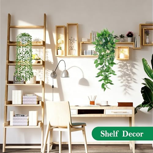 Der Rose 8Pcs Fake Hanging Plants - Image 4