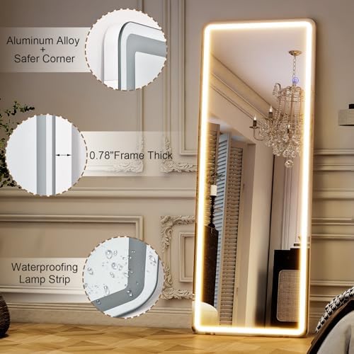 GLSLAND LED Full Length Mirror - Image 4