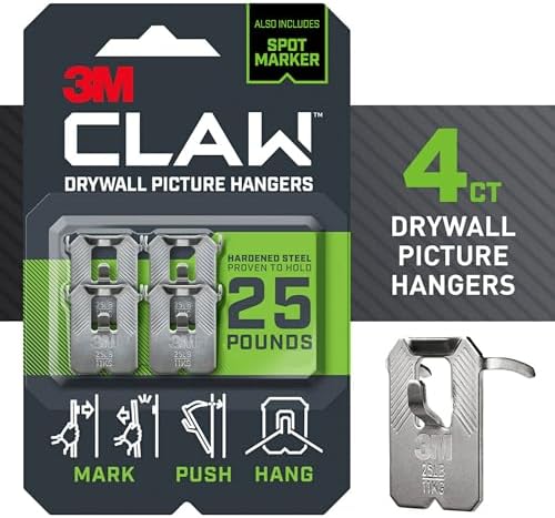3M Claw 25 lb. Drywall Picture Hanger by 3MCLAW%E2%84%A2