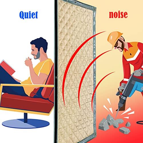 Outdoor Sound Barrier 39.37" X 79", Soundproof Blanket, Sound Blanket, Noise - Image 5