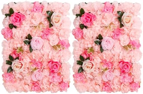 Flower Wall Backdrop 2 Panels 16×24 Inch by BloomTrend