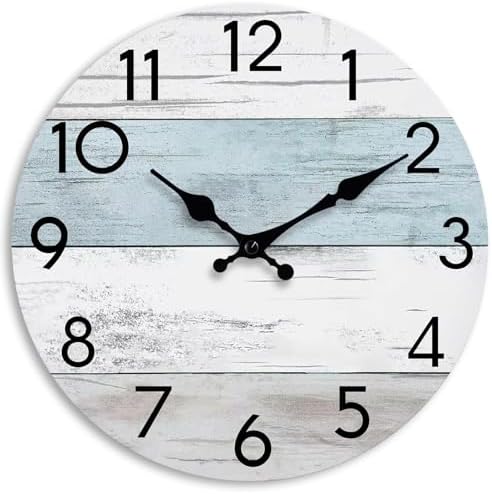 KECYET 12 Inch Wall Clock, Silent Battery Operated Analog Clock - Image 2