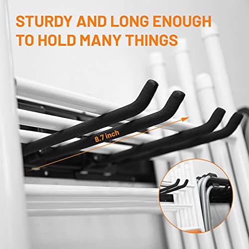 Wallmaster Garage Storage Organization Wall Mount, Garden Tool Rack Organizer - Image 3