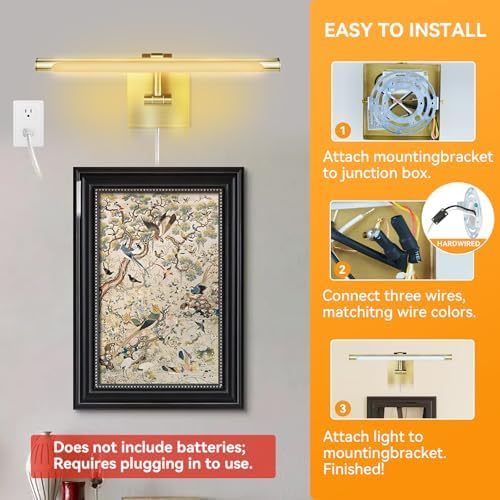 JO.KO 15.75 Inch LED Picture Lights - Image 5