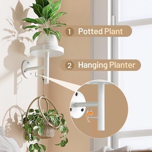 YUOROS 3 Pack Wall Planters for Indoor Plants - Image 6