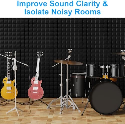 4 Pack Acoustic Foam Panels - Image 6