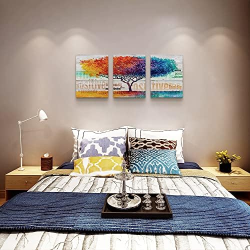 Boho Abstract Color Tree Wall Paintings - Image 5