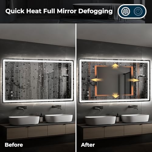 WallBeyond LED Bathroom Mirror - Image 4