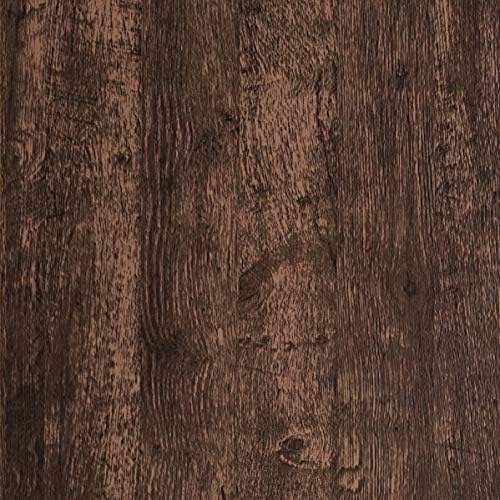 Dimoon Wood Wallpaper Brown Dark Wood Contact Paper Brown Wood Plank Wood Peel by DIYYOURMOON