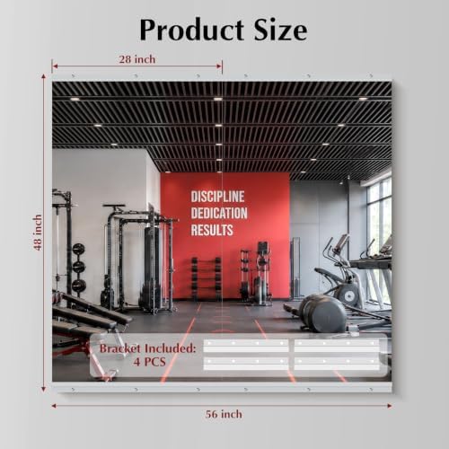 BEAUTYPEAK Home Gym Mirror - Image 2