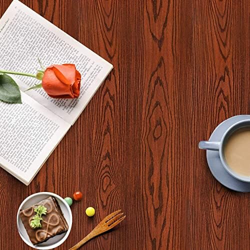 Wood Grain Contact Paper Peel and Stick Wallpaper Removable Wall Paper - Image 6
