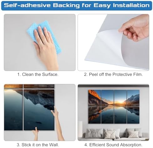 Decorative Acoustic Panels 8 Pack - Image 6
