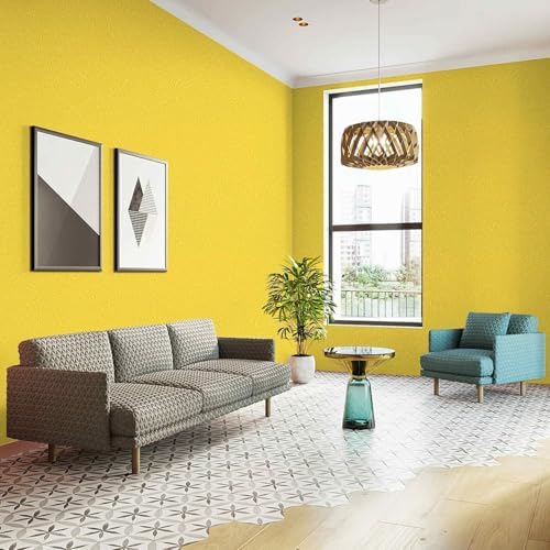Yellow Peel and Stick Self Adhesive Wallpaper Countertop Contact Paper - Image 3