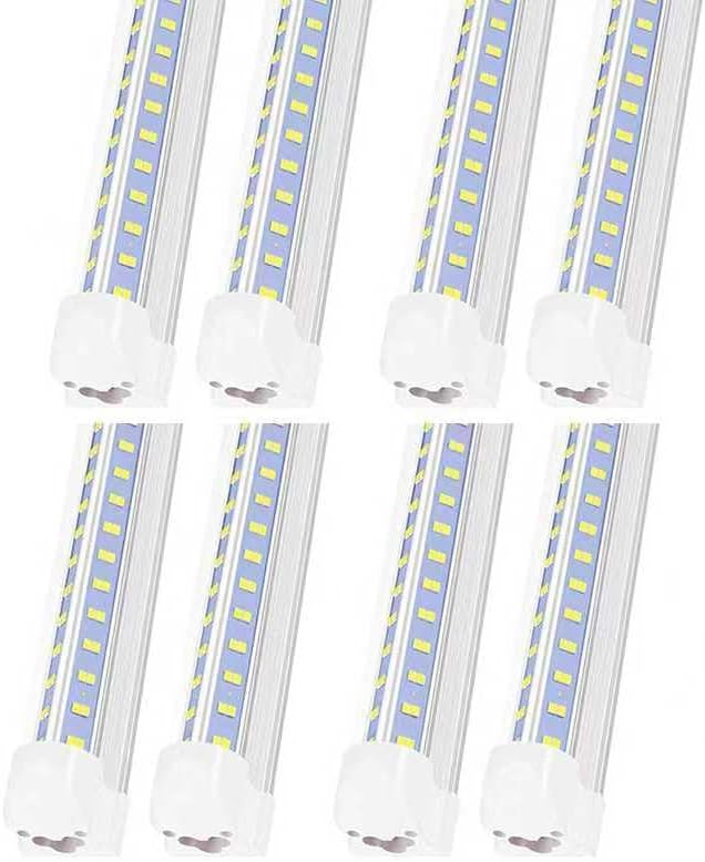 Led Shop Lights, Led Shop Lights 4FT 50W 6500K 7000LM Clear White, Shop Light by AQIQUUT