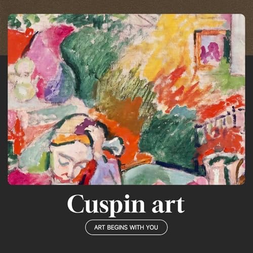 Framed Matisse Colorful Canvas Wall Art - Image 4