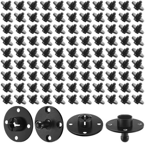Moxweyeni 100 Pcs Panel Fasteners Mounting Clips by Moxweyeni