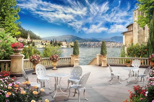 Toolhom Landscaped Courtyard Mural by Toolhom