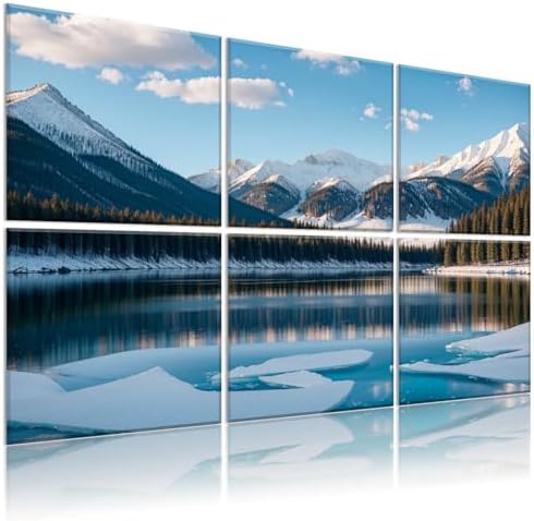 Decorative Acoustic Panels 6 Pack by Hiresc